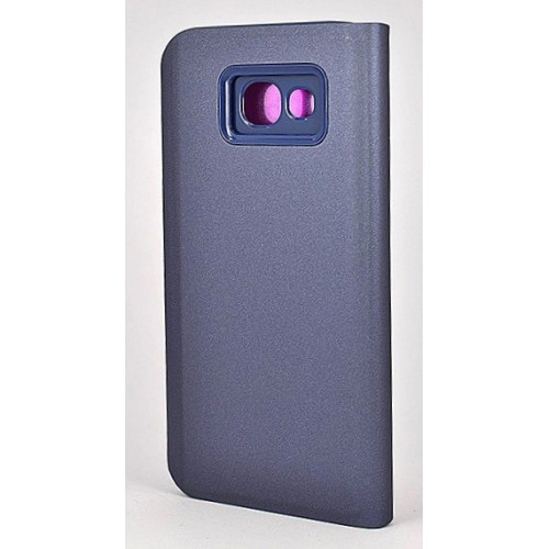 Фиолетовый зеркальный чехол Clear View Cover для Samsung Galaxy A5 2017