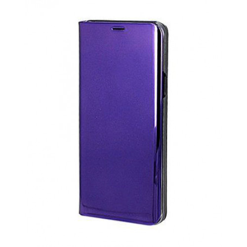 Фиолетовый зеркальный чехол Clear View Cover для Samsung Galaxy S20 (G980) 