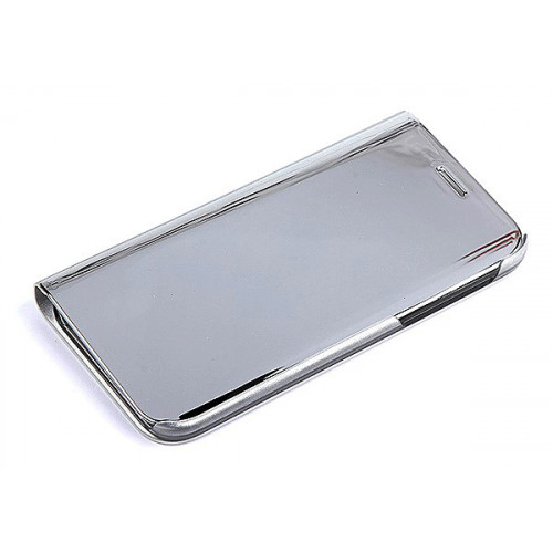 Зеркальный чехол Clear View Cover для Samsung Galaxy A5 2017 серебро