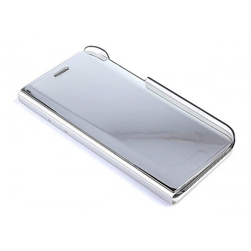 Зеркальный чехол Clear View Cover для Samsung Galaxy A5 2017 серебро