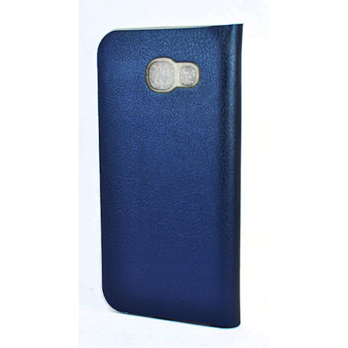 Синий кожаный чехол Flip Wallet для Samsung Galaxy A5 2017