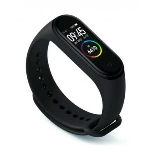 Многофункциональный фитнес-браслет Mi Smart Band 6 черного цвета