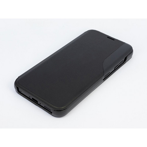 Кожаный чехол Clear View Standing для Samsung Galaxy S23 (SM-S911) черный