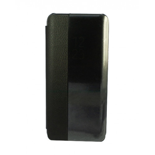 Чехол из кожи Clear View Standing для Samsung Galaxy S8 черный