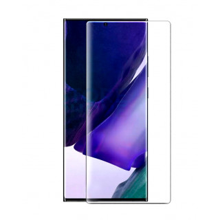 Закаленное защитное стекло с закругленным краем для Samsung Galaxy Note 20 Ultra  прозрачное