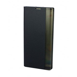 Темно-синий чехол Clear View Standing для Samsung Galaxy Note 9 с интерактивной полосой