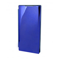 Синий зеркальный чехол Clear View Cover для Samsung Galaxy Note 20 Ultra