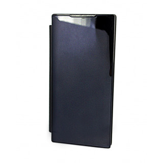 Черный зеркальный чехол Clear View Cover для Samsung Galaxy Note 20 Ultra