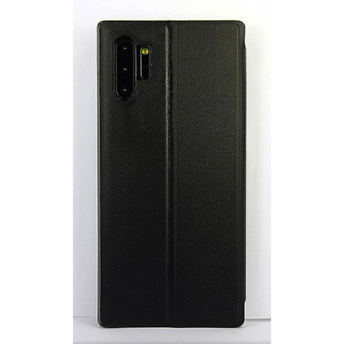 Черный чехол Clear View Standing для Samsung Galaxy Note 10 Plus с интерактивной полосой