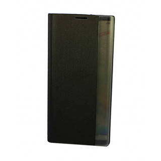 Черный чехол Clear View Standing для Samsung Galaxy S9 Plus с интерактивной полосой