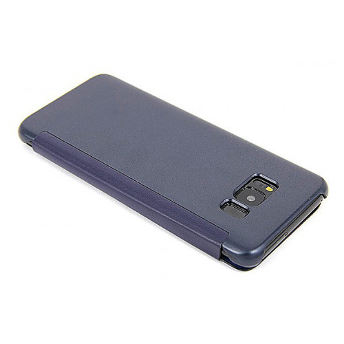 Синий чехол Clear View Cover с полупрозрачной лицевой крышкой для Samsung Galaxy S8 Plus