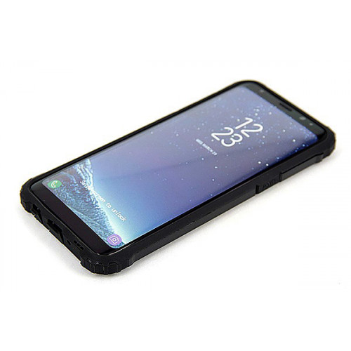 Черный противоударный защитный бампер для Samsung Galaxy S8 Plus