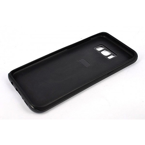 Черный защитный чехол-подставка Protective Standing Cover для Samsung Galaxy S8 Plus