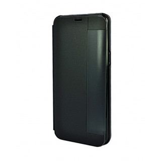 Чехол из кожи Clear View Standing для Samsung Galaxy S8 Plus черного цвета