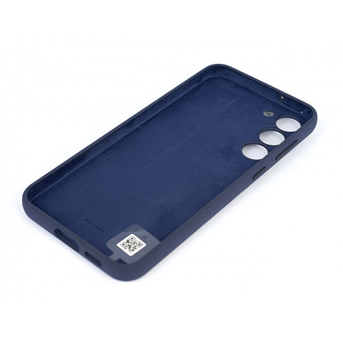 Защитный синий бампер Silicon Silky And Soft-Touch Finish для Samsung Galaxy S23 Plus (SM-S916)