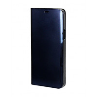 Черный зеркальный чехол Clear View Cover для Samsung Galaxy S9 Plus