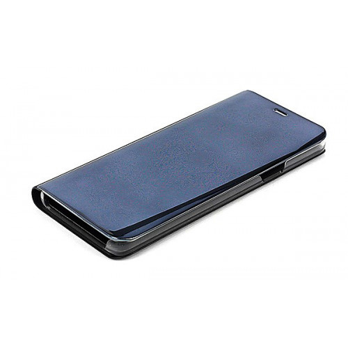 Черный зеркальный чехол Clear View Cover для Samsung Galaxy S9 Plus (G965)