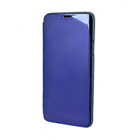 Синий зеркальный чехол Clear View Cover для Samsung Galaxy S9 Plus