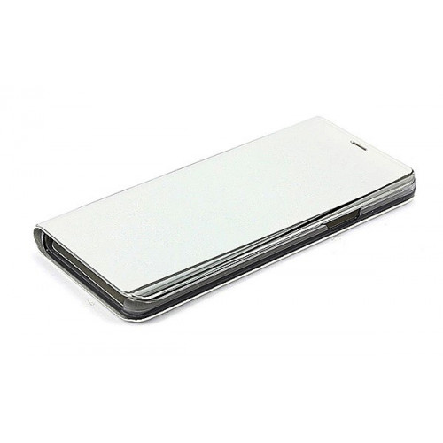 Серебряный зеркальный чехол Clear View Cover для Samsung Galaxy S9 Plus (G965)