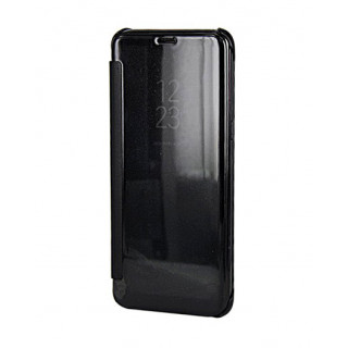 Черный зеркальный чехол Clear View Cover для Samsung Galaxy S8