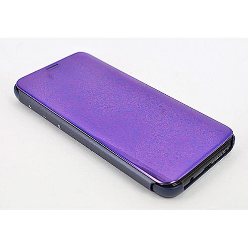 Фиолетовый зеркальный чехол Clear View Cover для Samsung Galaxy S8