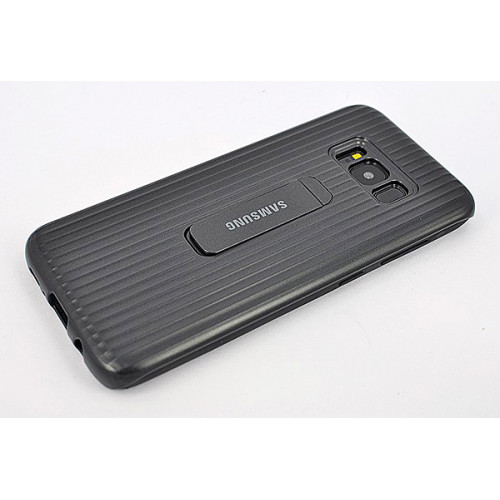 Черный защитный чехол-подставка Protective Standing Cover для Samsung Galaxy S8