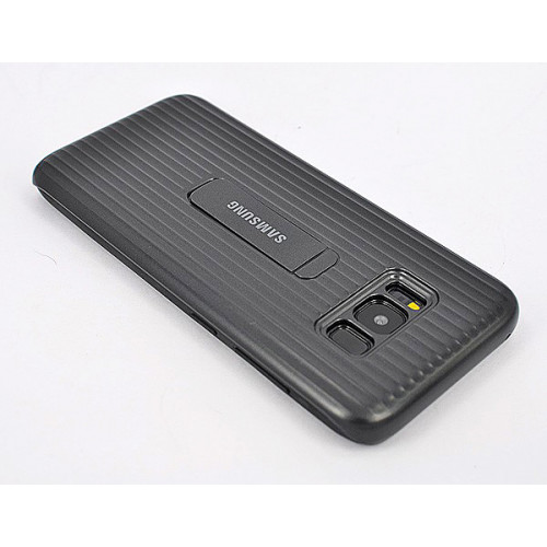 Черный защитный чехол-подставка Protective Standing Cover для Samsung Galaxy S8