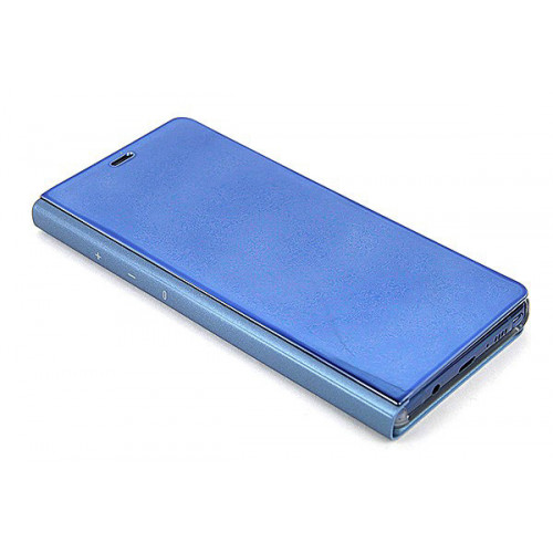 Синий зеркальный чехол Clear View Cover для Samsung Galaxy Note 8