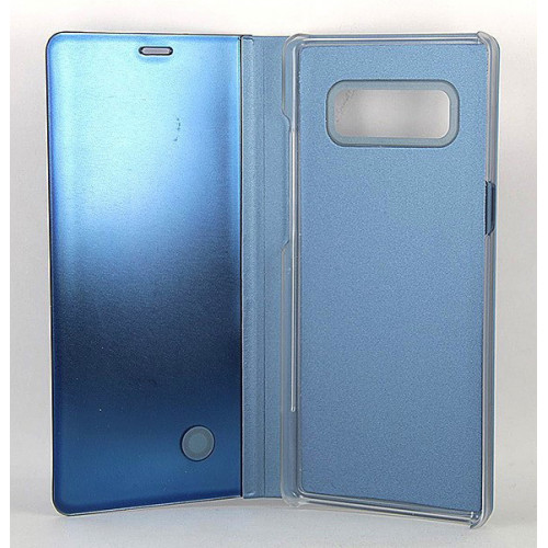 Синий зеркальный чехол Clear View Cover для Samsung Galaxy Note 8