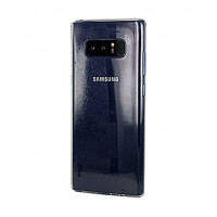 Фирменный силиконовый прозрачный бампер для Samsung Galaxy Note 8