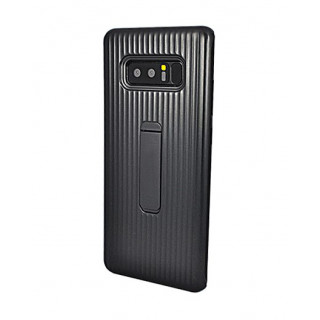 Черный защитный чехол-подставка Protective Standing Cover для Samsung Galaxy Note 8