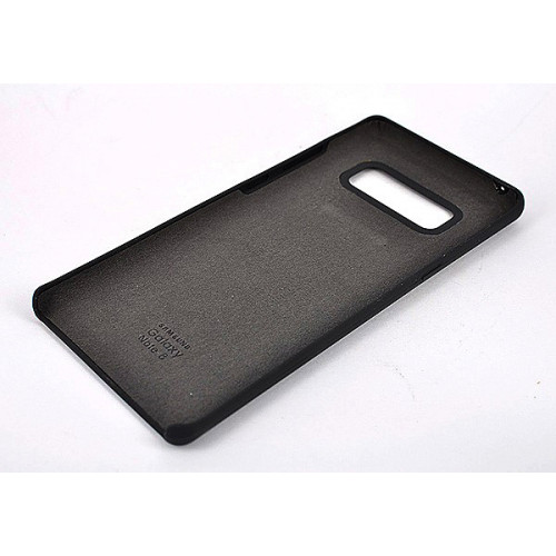 Фирменный бампер Silicon Silky And Soft-Touch Finish для Samsung Galaxy Note 8 черный
