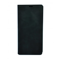 Черный премиум чехол-книжка для Samsung Galaxy S20 FE (G780G) с отделом для пластиковых карт и магнитной крышкой