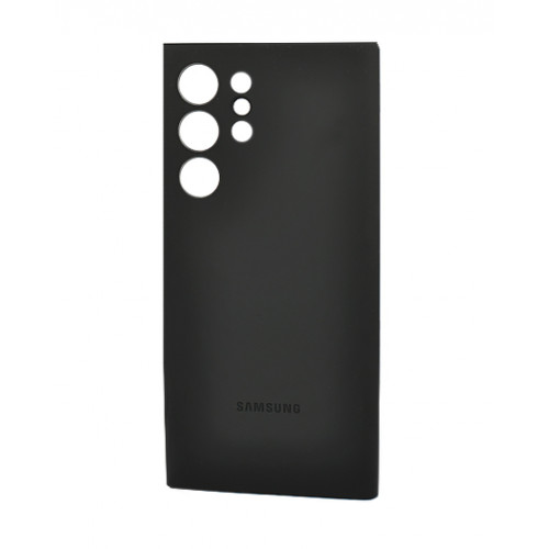 Защитный черный бампер Silicon Silky And Soft-Touch Finish для Samsung Galaxy S22 Ultra (SM-S908U)