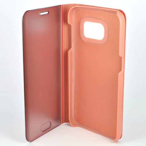 Розовый защитный чехол-обложка Clear View Cover для Samsung Galaxy S7 (G930) 